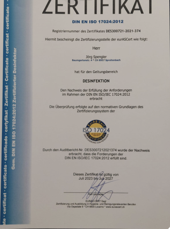 DIN EN ISO 17024:2012 – Update